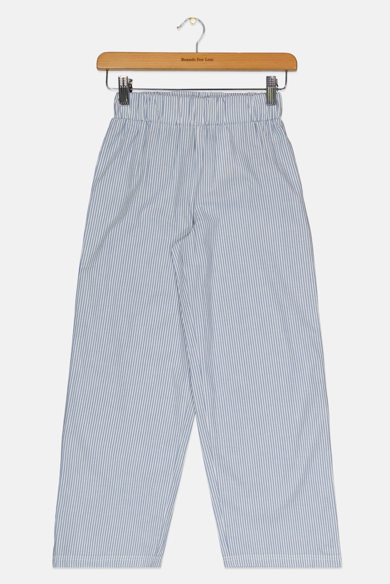 guppy Kids Girl Stripe Straight Leg Pants, Multicolor - Image 3